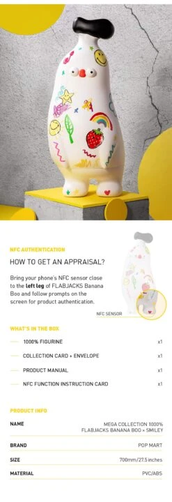 MEGA COLLECTION 1000% FLABJACKS Banana Boo × Smiley -Outlet Mega Plush Store 1000 FLABJACKS Smiley 03 xphi9QUerH 1200x3496