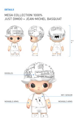 MEGA COLLECTION 1000% JUST DIMOO × Jean-Michel Basquiat -Outlet Mega Plush Store 1000 dimoo basquiat 02 FmOvCibj8D 1200x2009