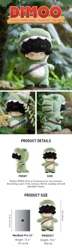 DIMOO Jurassic World Series-Cotton Doll (Roar) -Outlet Mega Plush Store 20231019 151318 159809 1200x4188