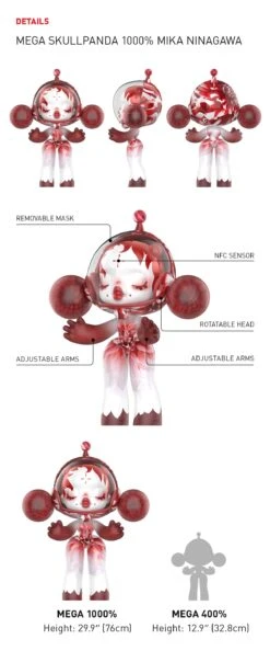 MEGA α SKULLPANDA 1000% MIKA NINAGAWA 20 MEGA α SKULLPANDA 1000% MIKA NINAGAWA -Outlet Mega Plush Store 20231108 103639 360720 1200x2885