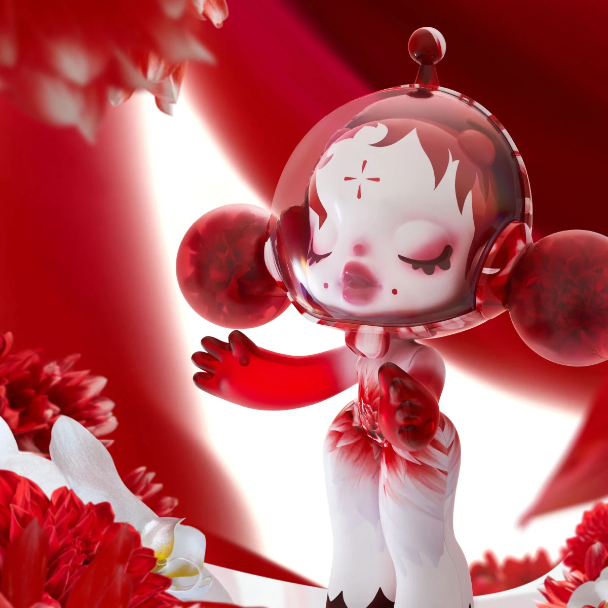 MEGA α SKULLPANDA 1000% MIKA NINAGAWA 4 MEGA α SKULLPANDA 1000% MIKA NINAGAWA - Image 4