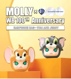 MOLLY X Warner Bros. 100th Anniversary Series-Earphone Bag (Tom And Jerry) -Outlet Mega Plush Store 20231110 152831 134222 1200x1337