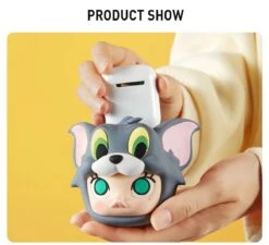 MOLLY X Warner Bros. 100th Anniversary Series-Earphone Bag (Tom And Jerry) -Outlet Mega Plush Store 20231110 152832 692088 1200x1094