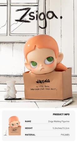 Zsiga Waiting Figurine -Outlet Mega Plush Store 20231201 180458 433708 1200x2227