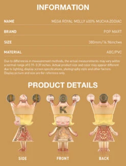 MEGA ROYAL MOLLY 400% Mucha·Zodiac -Outlet Mega Plush Store 20231219 155520 374409 1200x1585