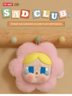 CRYBABY Sad Club Series-Silicone Plush Earphone Bag -Outlet Mega Plush Store 20240102 152637 491671 1200x1602