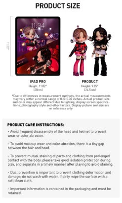 SKULLPANDA × NANA Action Figure 27 SKULLPANDA × NANA Action Figure -Outlet Mega Plush Store 20240130 175659 304727 1200x1984