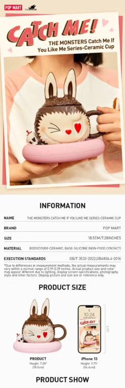 THE MONSTERS Catch Me If You Like Me Series-Ceramic Cup 11 THE MONSTERS Catch Me If You Like Me Series-Ceramic Cup -Outlet Mega Plush Store 20240201 113901 283038 1200x3716