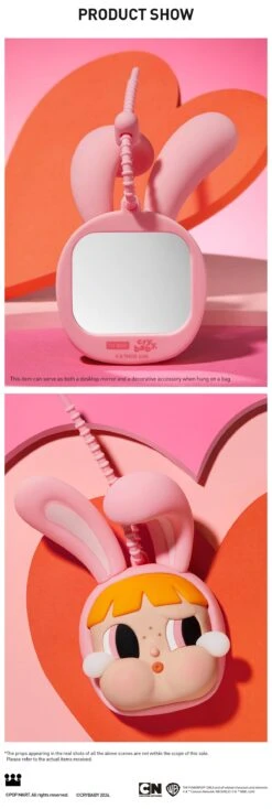 CRYBABY X Powerpuff Girls Series-Mirror Pendant -Outlet Mega Plush Store 20240304 104159 971348 1200x3566
