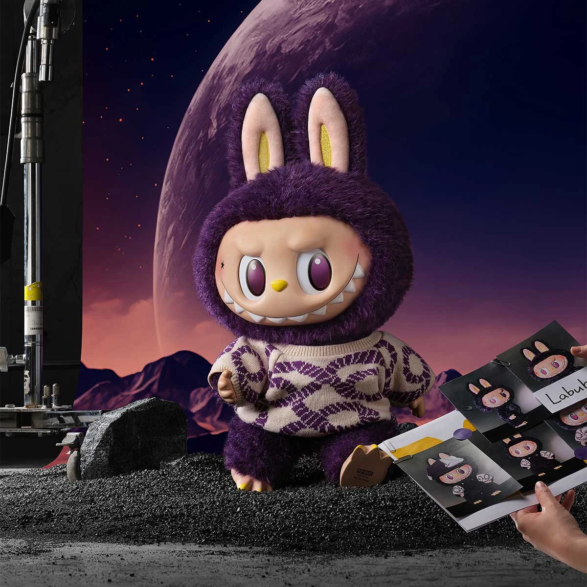 LABUBU × PRONOUNCE-BE FANCY NOW Vinyl Plush Doll 2 LABUBU × PRONOUNCE-BE FANCY NOW Vinyl Plush Doll - Image 2