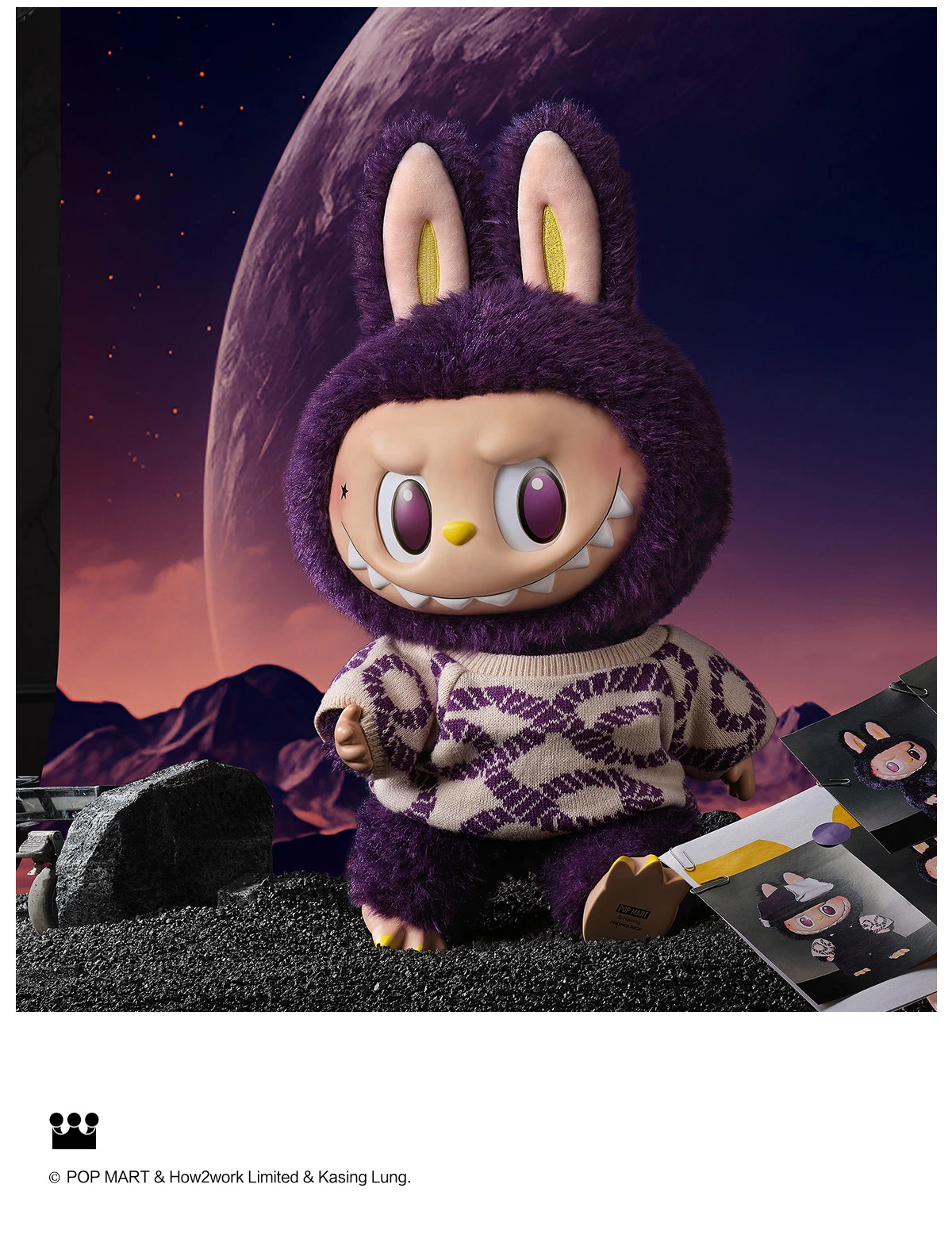 LABUBU × PRONOUNCE-BE FANCY NOW Vinyl Plush Doll 11 LABUBU × PRONOUNCE-BE FANCY NOW Vinyl Plush Doll - Image 11