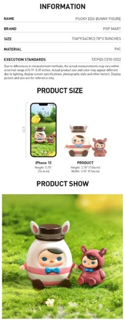 PUCKY Egg Bunny Figure -Outlet Mega Plush Store 20240314 113637 633885 1200x3077
