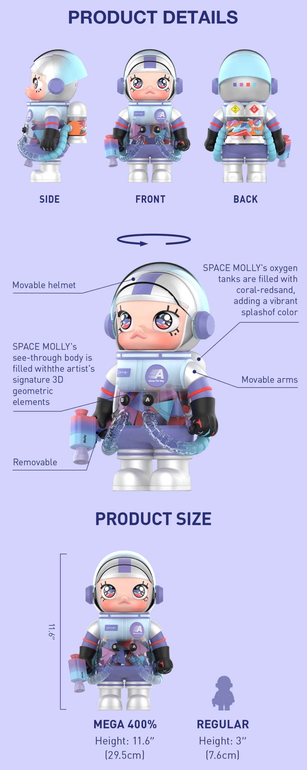 MEGA SPACE MOLLY 400% Louis De Guzman 10 MEGA SPACE MOLLY 400% Louis De Guzman - Image 10