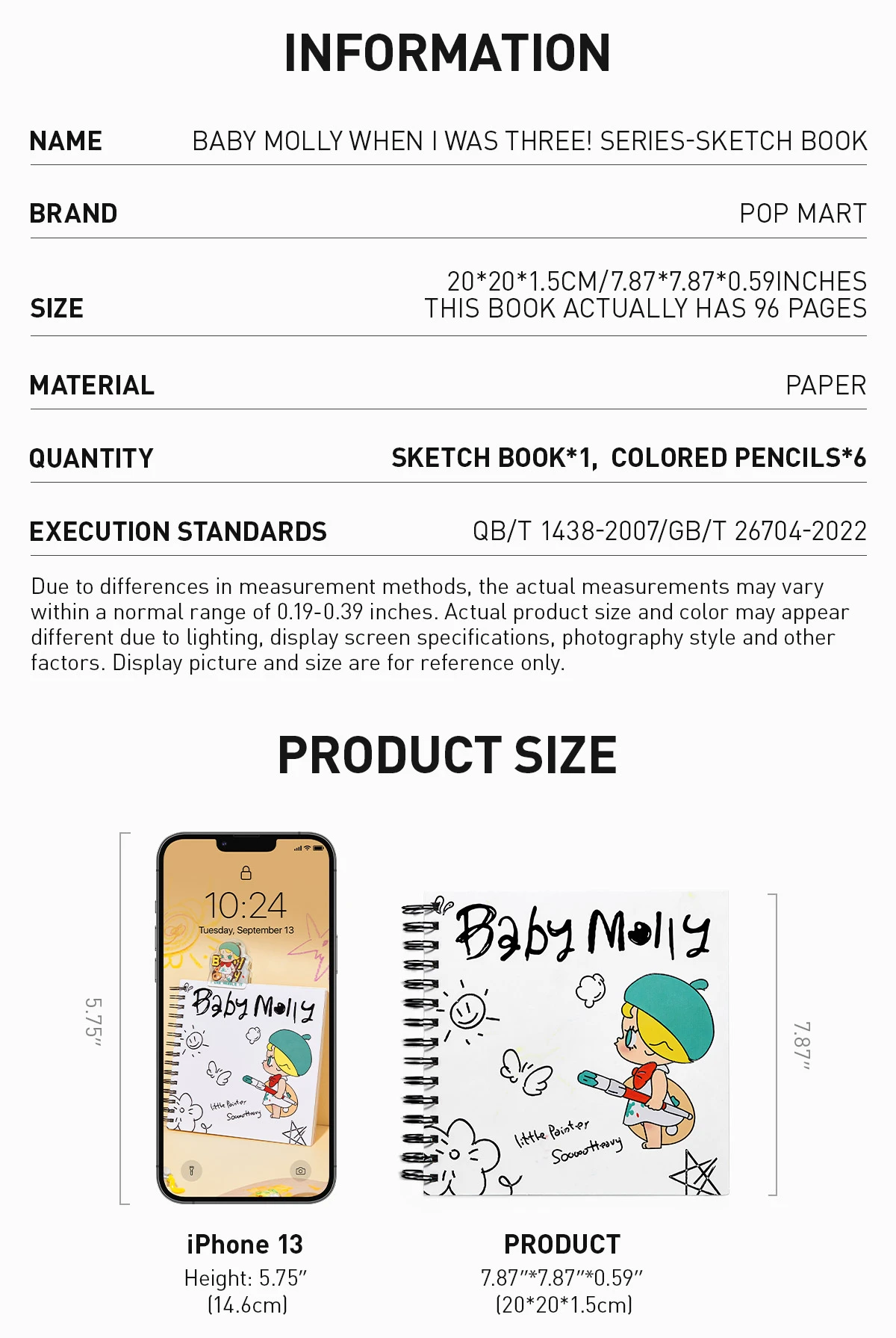 Baby Molly When I Was Three! Series-Sketch Book 5 Baby Molly When I Was Three! Series-Sketch Book - Image 5