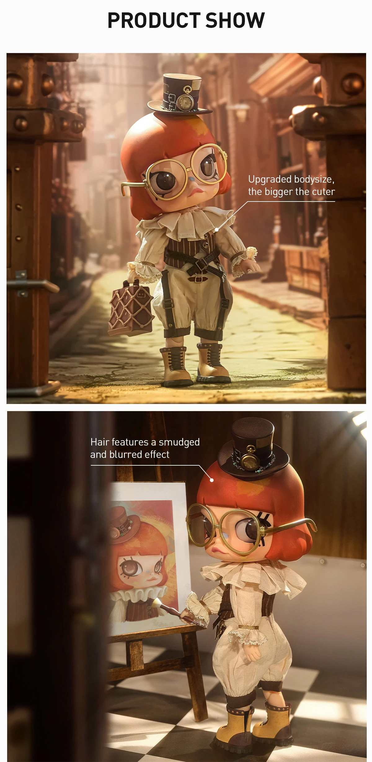 MOLLY Victorian Painter 1/8 Action Figure 7 MOLLY Victorian Painter 1/8 Action Figure - Image 7