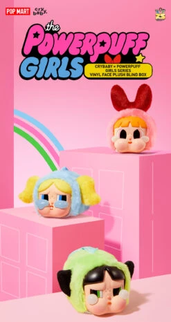 CRYBABY × Powerpuff Girls Series-Vinyl Face Plush Blind Box -Outlet Mega Plush Store 20240425 151339 081881 1200x2262