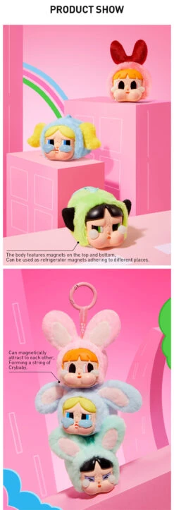 CRYBABY × Powerpuff Girls Series-Vinyl Face Plush Blind Box -Outlet Mega Plush Store 20240425 151339 438093 1200x3514
