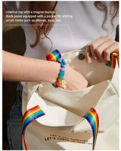 CRYBABY CHEER UP, BABY! SERIES-Canvas Bag -Outlet Mega Plush Store 20240511 150402 247932 crybaby cheer up baby series canvas bag details 07 1200x1497