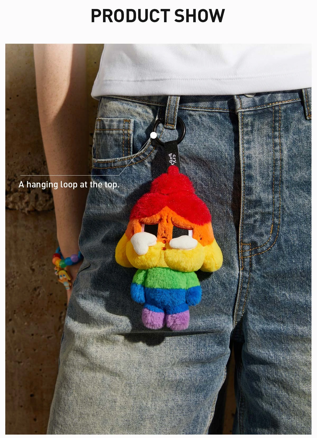 CRYBABY CHEER UP, BABY! SERIES-Plush Doll Pendant 7 CRYBABY CHEER UP, BABY! SERIES-Plush Doll Pendant - Image 7