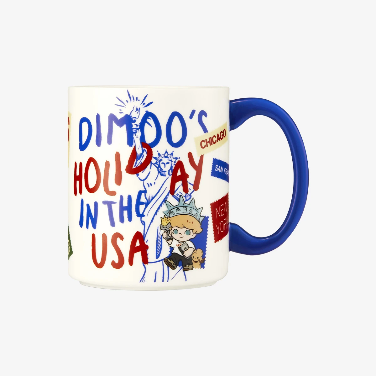 DIMOO'S HOLIDAY IN THE USA SERIES-Mug 1 DIMOO'S HOLIDAY IN THE USA SERIES-Mug