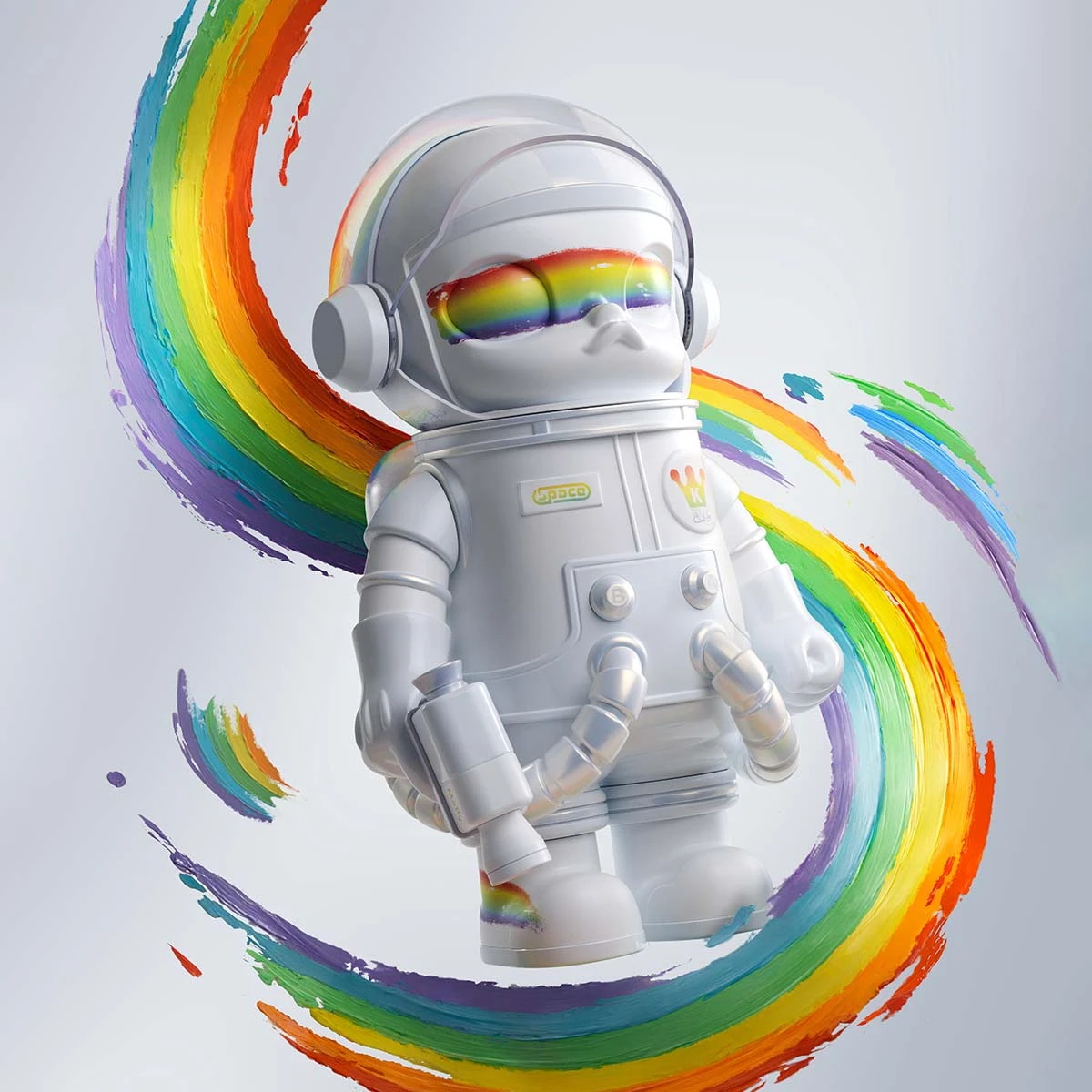 MEGA SPACE MOLLY 400% Rainbow 6 MEGA SPACE MOLLY 400% Rainbow - Image 6