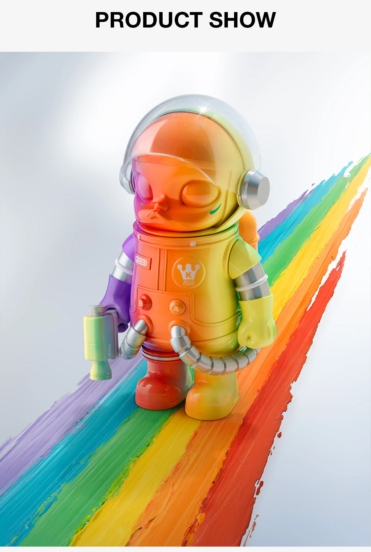 MEGA SPACE MOLLY 400% Rainbow 17 MEGA SPACE MOLLY 400% Rainbow - Image 17