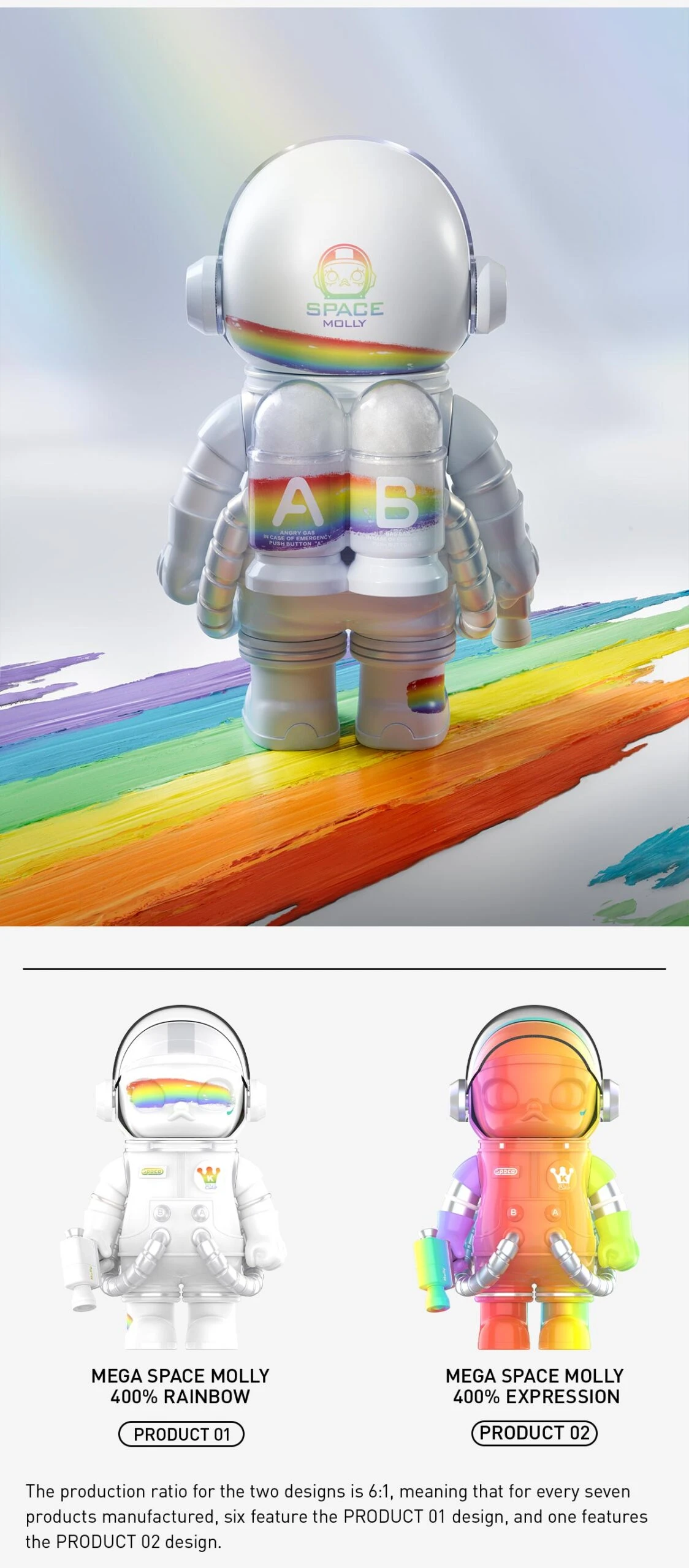 MEGA SPACE MOLLY 400% Rainbow 19 MEGA SPACE MOLLY 400% Rainbow - Image 19