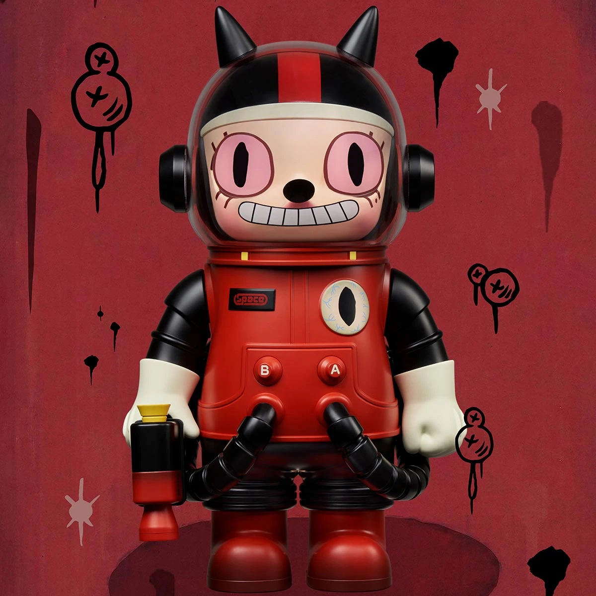 MEGA SPACE MOLLY 400% Gary Baseman 8 MEGA SPACE MOLLY 400% Gary Baseman - Image 8