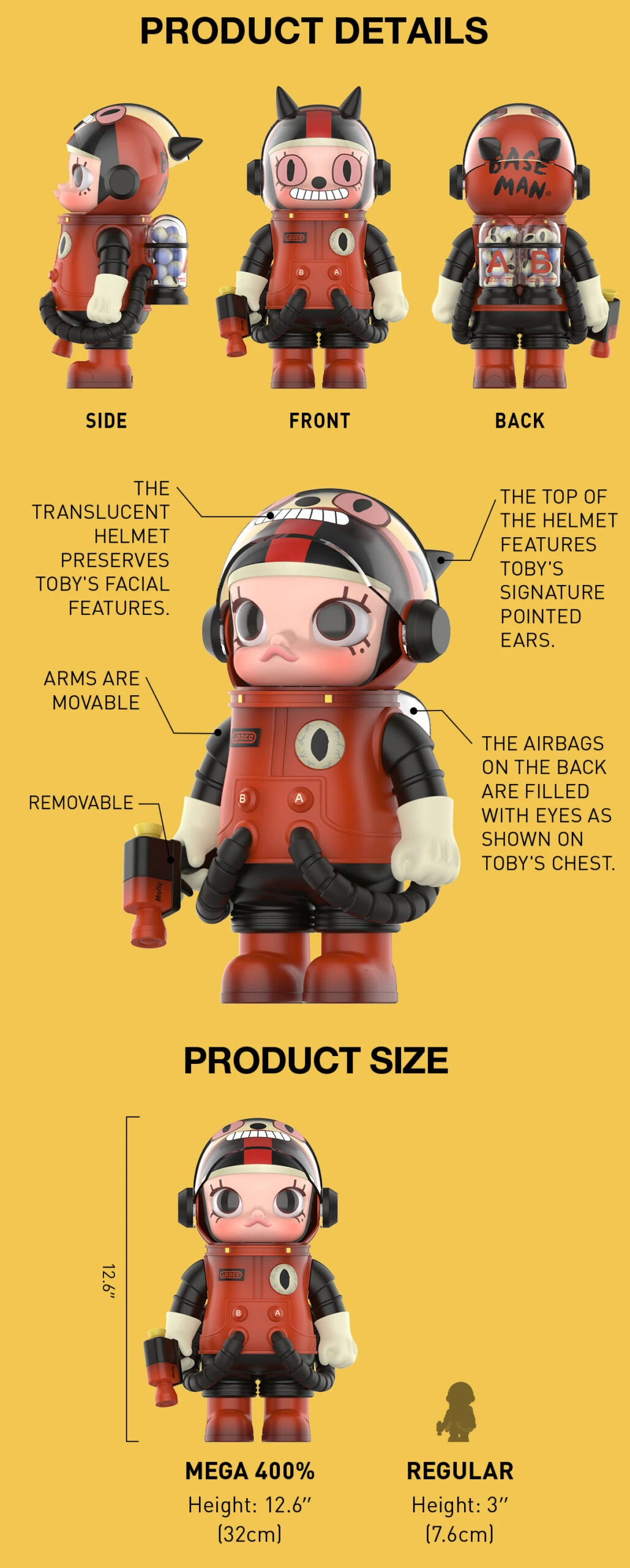 MEGA SPACE MOLLY 400% Gary Baseman 11 MEGA SPACE MOLLY 400% Gary Baseman - Image 11