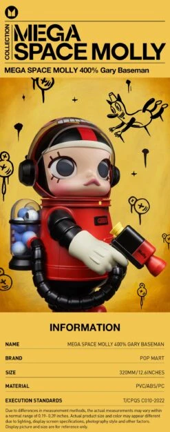 MEGA SPACE MOLLY 400% Gary Baseman 24 MEGA SPACE MOLLY 400% Gary Baseman -Outlet Mega Plush Store 20240613 103754 530796 mega space molly 400 gary baseman mega 400 pop mart us detail 01 1200x3039