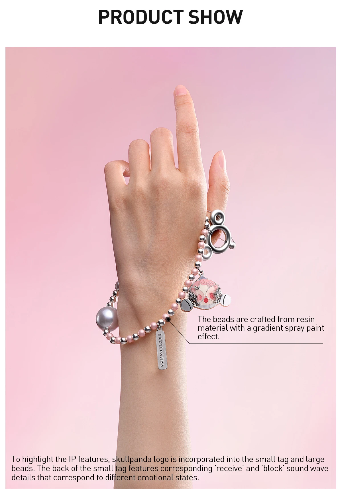 SKULLPANDA The Sound Series Phone Chain 20 SKULLPANDA The Sound Series Phone Chain - Image 20