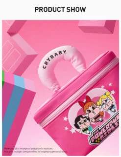 CRYBABY × Powerpuff Girls Series-Cosmetic Bag 21 CRYBABY × Powerpuff Girls Series-Cosmetic Bag -Outlet Mega Plush Store 20240621 112925 737819 crybaby powerpuff girls series cosmetic bag accessories pop mart us details 3 1200x1566