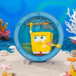 SpongeBob’s Window Series Figurine -Outlet Mega Plush Store 20240621 113612 961906 spongebob s window series frigurine details 7 1200x1200