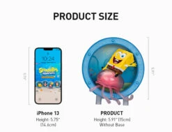 SpongeBob’s Window Series Figurine -Outlet Mega Plush Store 20240621 113622 853309 spongebob s window series frigurine details 03 1200x918