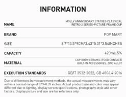 MOLLY Anniversary Statues Classical Retro 2 Series-Picture Frame Cup 20 MOLLY Anniversary Statues Classical Retro 2 Series-Picture Frame Cup -Outlet Mega Plush Store 20240627 102504 967024 molly anniversary statues classical retro 2 series picture frame cup accessories pop mart us details 2 1200x930