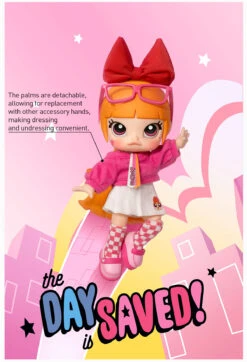 MOLLY × The Powerpuff Girls Series Action Figure -Outlet Mega Plush Store 20240627 143911 061108 molly the powerpuff girls series action figure bjd details 10 1200x1761
