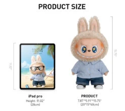 THE MONSTERS - FLIP WITH ME Vinyl Plush Doll -Outlet Mega Plush Store 20240703 182412 593752 the monsters flip with me vinyl plush doll plush toys pop mart us details 5 1200x1075