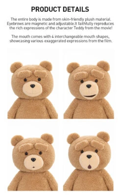 Ted2-ted Action Plush Figure -Outlet Mega Plush Store 20240718 141203 447525 ted2 ted action plush doll plush toys pop mart us details 2 1200x1930