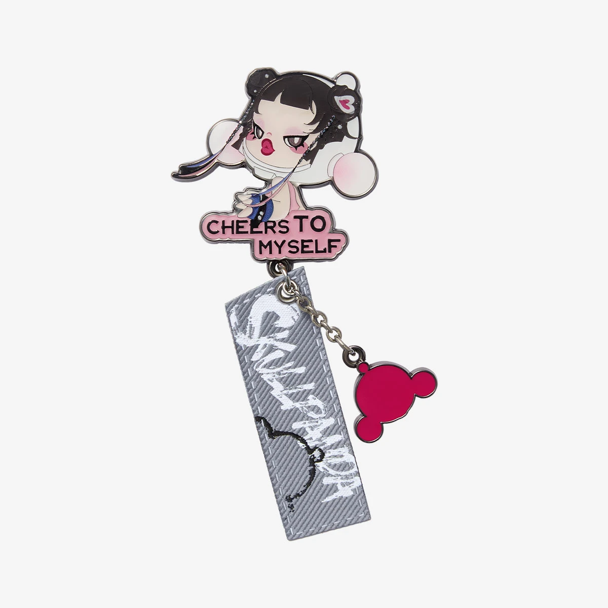 SKULLPANDA CHEERS TO MYSELF SERIES-Badge Pendant Blind Box 2 SKULLPANDA CHEERS TO MYSELF SERIES-Badge Pendant Blind Box - Image 2