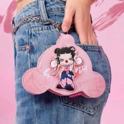 SKULLPANDA CHEERS TO MYSELF SERIES-Mini Bag -Outlet Mega Plush Store 20240725 113309 629684 skullpanda cheers to myself series mini bag pink accessories pop mart us scene 2 1200x1200