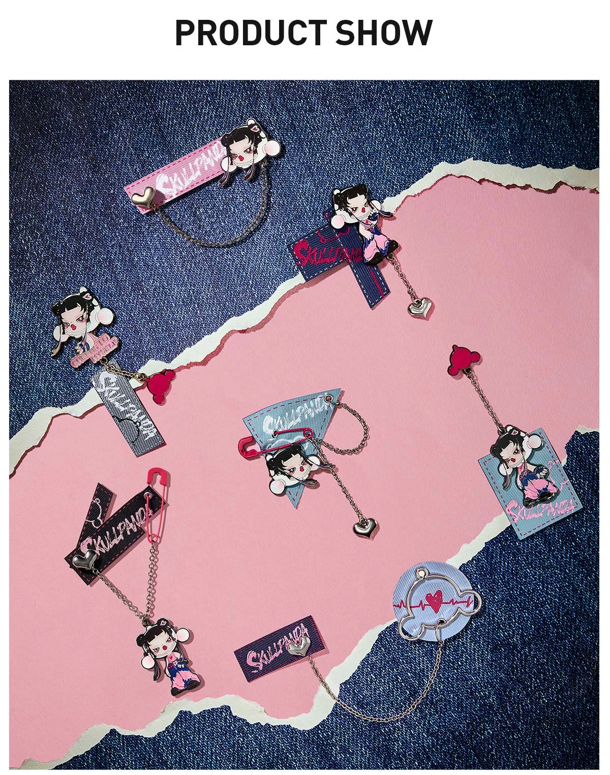 SKULLPANDA CHEERS TO MYSELF SERIES-Badge Pendant Blind Box 16 SKULLPANDA CHEERS TO MYSELF SERIES-Badge Pendant Blind Box - Image 16