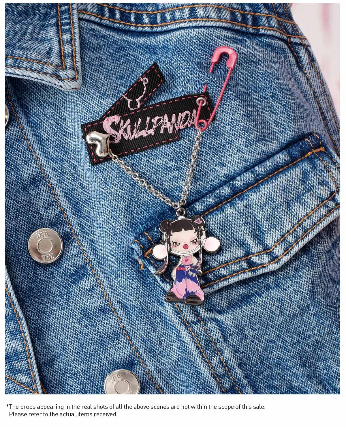 SKULLPANDA CHEERS TO MYSELF SERIES-Badge Pendant Blind Box 19 SKULLPANDA CHEERS TO MYSELF SERIES-Badge Pendant Blind Box - Image 19