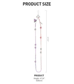 SKULLPANDA The Sound Series Long Mobile Phone Chain -Outlet Mega Plush Store 20240731 180038 641310 skullpanda the sound series long mobile phone chain blind boxes pop mart us details 5 1200x1349