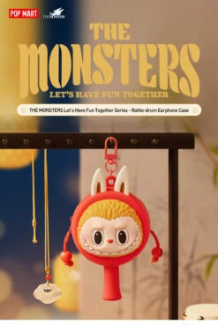 THE MONSTERS Let's Have Fun Together Series-Rattle-drum Earphone Case -Outlet Mega Plush Store 20240808 105743 425807 the monsters let s have fun together series rattle drum earphone case accessories pop mart us details 1 1200x1789