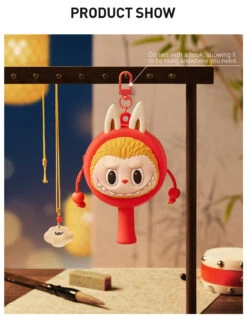 THE MONSTERS Let's Have Fun Together Series-Rattle-drum Earphone Case -Outlet Mega Plush Store 20240808 105743 961400 the monsters let s have fun together series rattle drum earphone case accessories pop mart us details 3 1200x1533