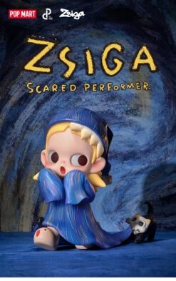 Zsiga Scared Performer Figurine -Outlet Mega Plush Store 20240910 171754 666232 zsiga scared performer figurine figurine details popmart us 01 1200x1914