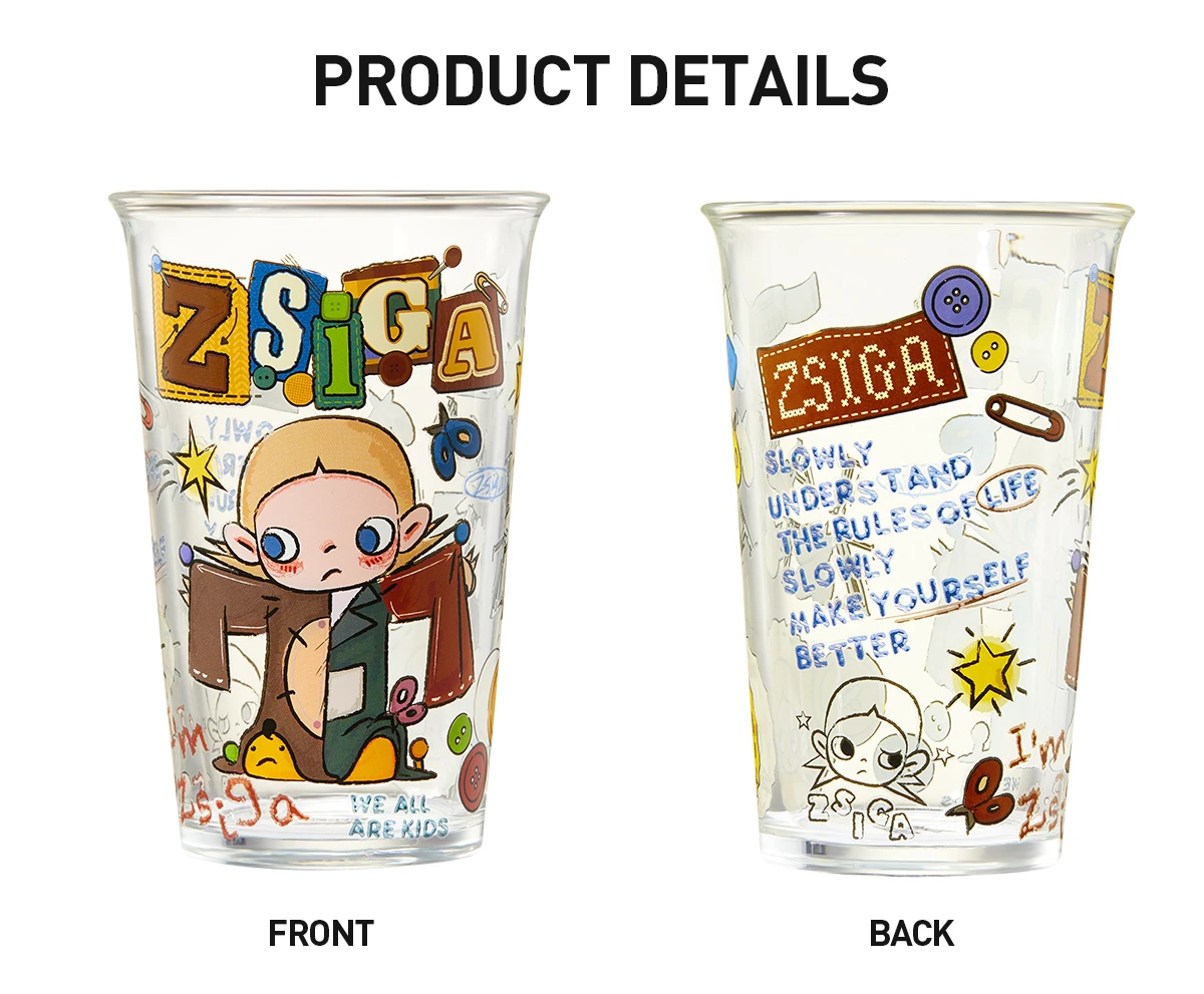 Zsiga We All Are Kids Series-Glass (Cold Water Cup) 7 Zsiga We All Are Kids Series-Glass (Cold Water Cup) - Image 7