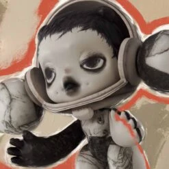 MEGA α SKULLPANDA 400% Egon Schiele -Outlet Mega Plush Store 20240914 191328 718447 scene 3 mega skullpanda 400 egon schiele mega 400 details popmart us 1200x1200