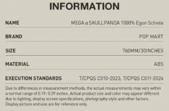 MEGA α SKULLPANDA 1000% Egon Schiele -Outlet Mega Plush Store 20240914 191958 614246 02 mega skullpanda 1000 egon schiele mega 1000 details popmart us 1200x792