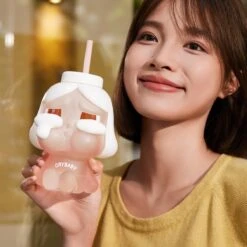 CRYBABY Crying Again Series-Plush Straw Cup (I'LL GIVE YOU ALL MY LOVE) -Outlet Mega Plush Store 20240925 112854 715113 crybaby crying again series plush straw cup i ll give you all accessories pop mart us scene 3 1200x1200